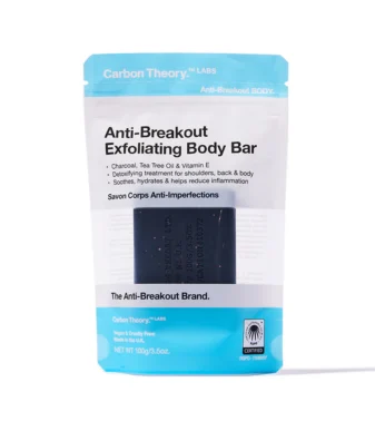 Carbon Theory Charcoal &Amp; Tea Tree Oil Breakout Control Exfoliating Body Bar