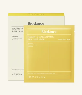 Radiant Vita Niacinamide Real Deep Mask Pack of 4Pcs