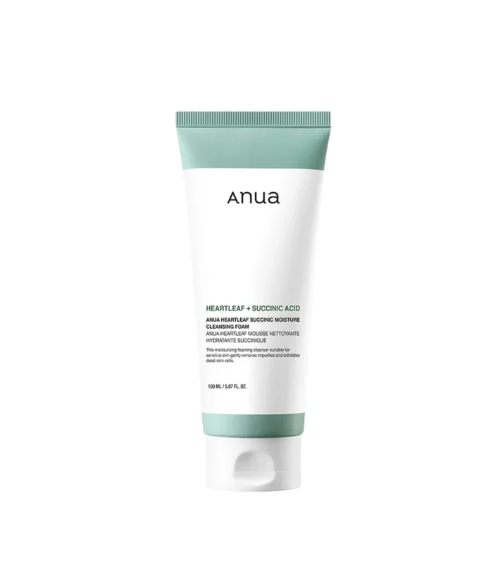 Anua_Heartleaf_Succinic_Moisture_Cleansing_Foam